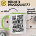 Andrea Tasse Geschenk Alle Sagten Das Geht Nicht Aber Dann Kam Andrea Und Hat Es Einfach Gemacht Geschenkidee Becher mit Name Grün Trendation