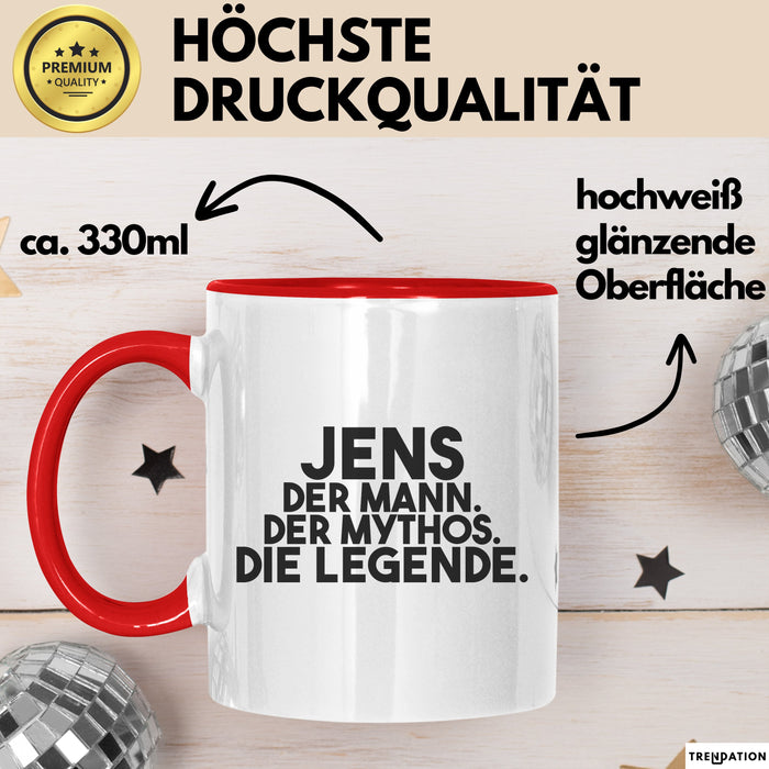 Jens Tasse Jens – Der Mann. Der Mythos. Die Legende. Geschenk