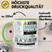 Slacklinerin Tasse Geschenk Lustiger Spruch Bitte Erheben Sie Sich Seine Majestät Die Slacklinerin Betritt Den Raum Grün Trendation