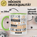 Live-Musik-Fan Geschenk Becher Tasse Gott Schuf Alle Menschen Gleich Nur Die Besten Durfeten Live-Musik-Fan Werden Geschenkidee Lustig Grün Trendation