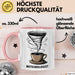 Meteorologe Tasse Geschenkidee für Wetterliebhaber Rosa Trendation