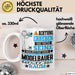 Modelbauer Geschenk Tasse Lustiger Spruch Erheben Sie Sich Der Modelbauer Betritt den Raum Weiß Trendation