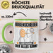 Bogenschießer Tasse Geschenk für Bogenschießer Der Mann Der Alles Kann Geschenkidee zum Geburtstag Grün Trendation
