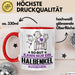 Halbenkel Geschenk Tasse So Gut Kann Nur Ein Halbenkel Aussehen Geschenkidee Kaffee-Becher Rot Trendation