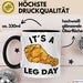 Its A Leg Day Gym Tasse Geschenk Chicken Wing Beine Trainieren Gym Becher Trendation