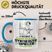 Synthesizer-Spieler Geschenk Tasse So Gut Kann Nur Ein Synthesizer-Spieler Aussehen Geschenkidee Kaffee-Becher Blau Trendation