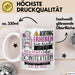Songtexterin Tasse Geschenk Lustiger Spruch Bitte Erheben Sie Sich Seine Majestät Die Songtexterin Betritt Den Raum Weiß Trendation