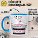 Squash-Spielerin Weil Es Keinen Schöneren Beruf Gibt Tasse Geschenk für Eine Squash-Spielerin Lustig Blau Trendation