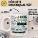 Tierheimmitarbeiterin Tasse Geschenk Lustiger Spruch Bitte Erheben Sie Sich Seine Majestät Die Tierheimmitarbeiterin Betritt Den Raum Weiß Trendation