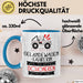 Geländewagenfahrerin Weil Es Keinen Schöneren Beruf Gibt Tasse Geschenk für Eine Geländewagenfahrerin Lustig Blau Trendation