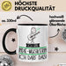 Geschenk für Indie-Musikerin Tasse Lustige Geschenkidee Geburtstag Ich Bin Indie-Musikerin Ich Darf Das Trendation