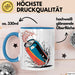Softdrink Fan Tasse Geschenkidee für Limo und Cola Liebhaber Blau Trendation