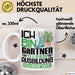 Gärtner Ausbildung Tasse Geschenk Ich Bin Gärtner In Der Ausbildung Ich Darf Das Geschenkidee Spruch Weiß Trendation