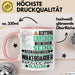 Wakeboarder Geschenk Tasse Lustiger Spruch Erheben Sie Sich Der Wakeboarder Betritt den Raum Rosa Trendation