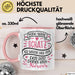 Valentinstag Tasse Geschenk für Ihn Sie Männer Für Paare Freundin Geschenkidee Kaffee-Becher Liebe Keine Sorge Schatz Ich Werde Dich Den Rest Deines Lebens Nerven Rosa Trendation