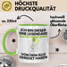 Gleitschirmflieger Geschenk Tasse Lustige Geschenkidee Geburtstag für Gleitschirmflieger Ich Bin Dieser Legendäre Gleitschirmflieger Von Dem Alle Geredet Haben Kaffee-Becher Grün Trendation