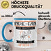 Indie-Fan Und Prinzessin Tasse Geschenk Für Eine Indie-Fan Geburtstag Was Ist Deine Superkraft Blau Trendation