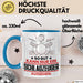 Schlagzeuger Geschenk Tasse So Gut Kann Nur Ein Schlagzeuger Aussehen Geschenkidee Kaffee-Becher Blau Trendation