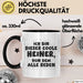 Heiner Tasse Ich Bin Dieser Coole Heiner, Von Dem Alle Reden Geschenk Schwarz Trendation