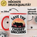 Nashorn Tasse Geschenk Lustige Geschenkidee Spruch Rettet Die Moppeligen Einhörner Rot Trendation