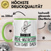 Geschenk für Indie-Musikerin Tasse Lustige Geschenkidee Geburtstag Ich Bin Indie-Musikerin Ich Darf Das Grün Trendation