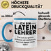 Lateinlehrer Unterricht Tasse Geschenk Lustige Geschenkidee Spruch Ich Bin Latein Lehrer Blau Trendation