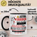 Musikverlegerin Tasse Geschenk Lustiger Spruch Bitte Erheben Sie Sich Seine Majestät Die Musikverlegerin Betritt Den Raum Schwarz Trendation