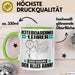 Kiteboarding-Lehrer Tasse Geschenk für Kiteboarding-Lehrer Der Mann Der Alles Kann Geschenkidee zum Geburtstag Grün Trendation
