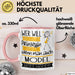 Model Tasse Geschenk Spruch Wer Will Schon Prinzessin Sein Wenn Man Auch Model Sein Kann Rosa Trendation