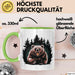 Bärenliebhaber Tasse Geschenkidee für Naturliebhaber Grün Trendation