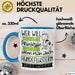 Hundeflüsterin Tasse Geschenk Spruch Wer Will Schon Prinzessin Sein Wenn Man Auch Hundeflüsterin Sein Kann Blau Trendation