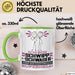 Schwippschwager Geschenk Tasse Ich Bin Schwippschwager Aber Sag Doch Einfach Superheld Lustige Geschenkdiee für Schwippschwager Kaffee-Becher Grün Trendation