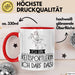 Geschenk für Reitsportlerin Tasse Lustige Geschenkidee Geburtstag Ich Bin Reitsportlerin Ich Darf Das Rot Trendation