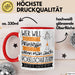 Vogelschützerin Tasse Geschenk Spruch Wer Will Schon Prinzessin Sein Wenn Man Auch Vogelschützerin Sein Kann Rot Trendation