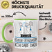 Geschenk für Klassik-Enthusiastin Tasse Lustige Geschenkidee Geburtstag Ich Bin Klassik-Enthusiastin Ich Darf Das Grün Trendation