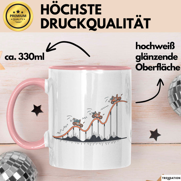 Statistiker Tasse Geschenkidee für Datenanalysten Rosa Trendation