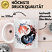 Fuchs Tierliebhaber Tasse Geschenk Lustige Geschenkidee Spruch Japanischer Kitsune Fuchs Weiß Trendation