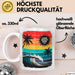 Los Angeles LA Kalifornien USA Tasse Geschenk Lustige Geschenkidee Spruch Retro Surfen Weiß Trendation