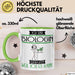 Biologin Tasse Geschenk Ich Bin Biologin Warum Weil Ich Es Kann Geschenkidee Geburtstag Grün Trendation