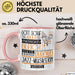 Jazz-Musikerin Geschenk Becher Tasse Gott Schuf Alle Menschen Gleich Nur Die Besten Durfeten Jazz-Musikerin Werden Geschenkidee Lustig Rosa Trendation