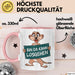 Erdmännchen Tier Tasse Geschenk Lustige Geschenkidee Spruch Bin Da Kann Losgehen Rosa Trendation