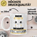 Fechterin Tasse Geschenk Becher Stark Attraktiv Furchtlos Fechterin Lustige Geschenkidee Weiß Trendation