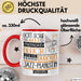 Jazz-Pianistin Geschenk Becher Tasse Gott Schuf Alle Menschen Gleich Nur Die Besten Durfeten Jazz-Pianistin Werden Geschenkidee Lustig Rot Trendation