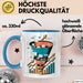Marketing Manager Tasse Geschenk Lustige Geschenkidee Spruch Für Wachstums Manager Blau Trendation