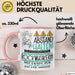 Rockmusikerin Tasse Geschenk Lustig Abstand Halten Hochleistungs-Rockmusikerin Mit Drang Zur Perfektion Bei Der Arbeit Rosa Trendation