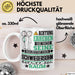 Schwiegersohn Geschenk Tasse Lustiger Spruch Erheben Sie Sich Der Schwiegersohn Betritt den Raum Weiß Trendation