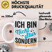 Sarkasmus Sarkastisch Tasse Geschenk Lustige Geschenkidee Nicht Stur Sondern Meinungsstabil Weiß Trendation