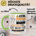 Live-Musik-Fan Tasse Geschenk Lustiger Spruch Bitte Erheben Sie Sich Seine Majestät Die Live-Musik-Fan Betritt Den Raum Grün Trendation