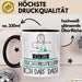 Geschenk für Tischtennisspielerin Tasse Lustige Geschenkidee Geburtstag Ich Bin Tischtennisspielerin Ich Darf Das Trendation
