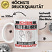 Kletterlehrer Tasse Geschenk für Kletterlehrer Geburtstag Lustiger Spruch Kaffee-Becher Was Ist Deine Superkraft Weiß Trendation